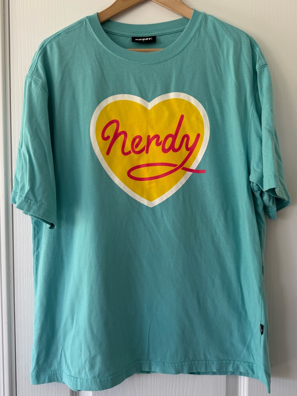 Nerdy Yellow Heart Graphic Tee